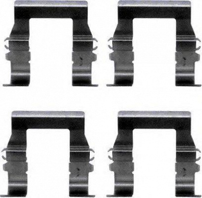 HELLA PAGID 8dz355202551 -  Комплектующие, колодки дискового тормоза